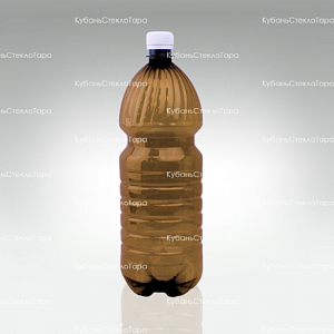 Бутылка ПЭТ 1,5 коричневая с колпачком (28) оптом и по оптовым ценам в Севастополе