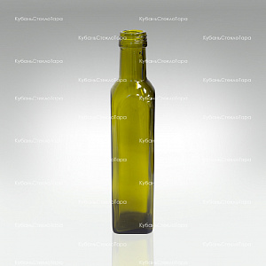 Бутылка 0,250  (31,5)"MARASCA" оливковая стекло оптом и по оптовым ценам в Севастополе