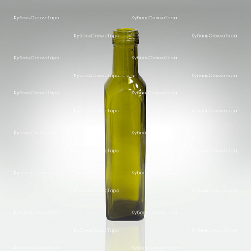 Бутылка 0,250  (31,5)"MARASCA" оливковая стекло оптом и по оптовым ценам в Севастополе