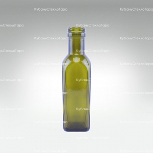 Бутылка 0,100 (25)"MARASCA" оливковая стекло оптом и по оптовым ценам в Севастополе