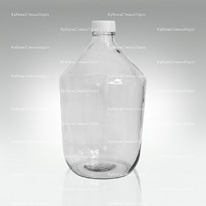 Бутыль 10,0 л Казацкий (прозрачный) стеклянный оптом и по оптовым ценам в Севастополе