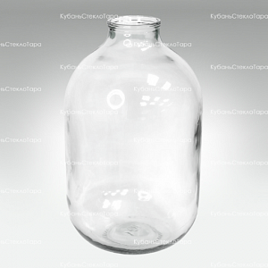 Бутыль 15,0 л (110) прозрачный стеклянный с крышкой оптом и по оптовым ценам в Севастополе
