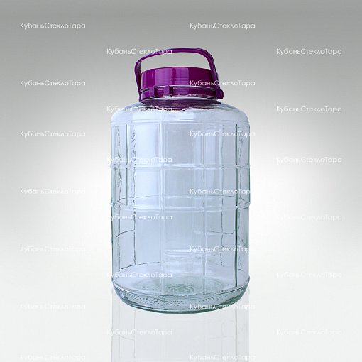 Бутыль (банка) стеклянный "фиолетовая" 16 л оптом и по оптовым ценам в Севастополе