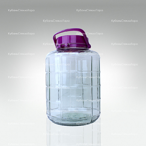 Бутыль (банка) стеклянный "фиолетовая" 12 л оптом и по оптовым ценам в Севастополе