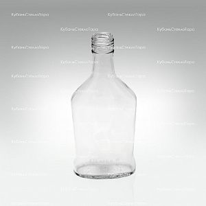 Бутылка 0,250 л "Фляжка"  (28) стекло оптом и по оптовым ценам в Севастополе