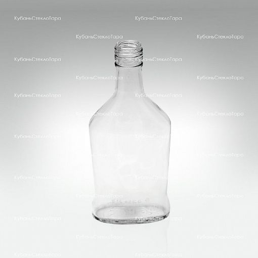 Бутылка 0,250 л "Фляжка"  (28) стекло оптом и по оптовым ценам в Севастополе