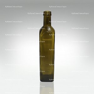 Бутылка 0,500  (31,5)"MARASCA" оливковая стекло оптом и по оптовым ценам в Севастополе