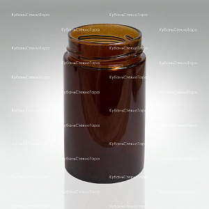 Стеклобанка 0,350 ТВИСТ (66) Deep (коричневая) банка стеклянная КСТ оптом и по оптовым ценам в Севастополе