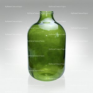 Бутыль 10 ТВИСТ (82) (зеленый) стеклянный оптом и по оптовым ценам в Севастополе