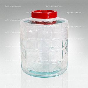 Бутыль (банка) стеклянный GL-70/25 л без ручек оптом и по оптовым ценам в Севастополе