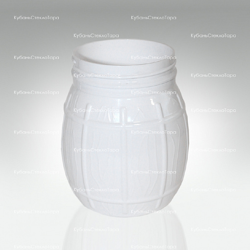 Пластик Бочонок 0,500 (82) Белый оптом и по оптовым ценам в Севастополе