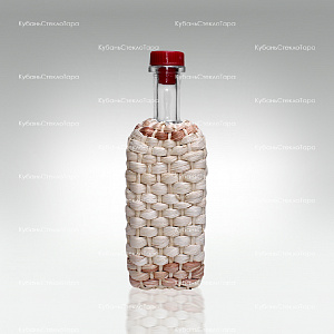 Бутылка 0,500 л. «Хуторок» (Оплетенная) стекло оптом и по оптовым ценам в Севастополе
