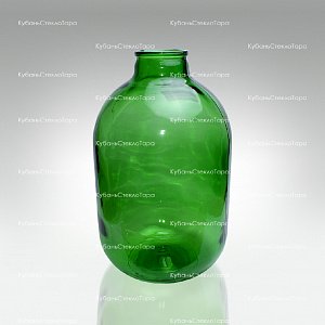 Бутыль СКО 10л (зеленый) стеклянный оптом и по оптовым ценам в Севастополе