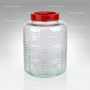 Бутыль (банка) стеклянный GL-70/15 л оптом и по оптовым ценам в Севастополе
